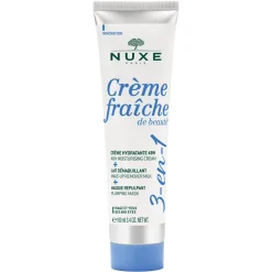 NUXE Crème fraîche de beauté® 3-en-1, Crème Hydratante 48h, Lait Démaquillant, Masque Repulpant Discount