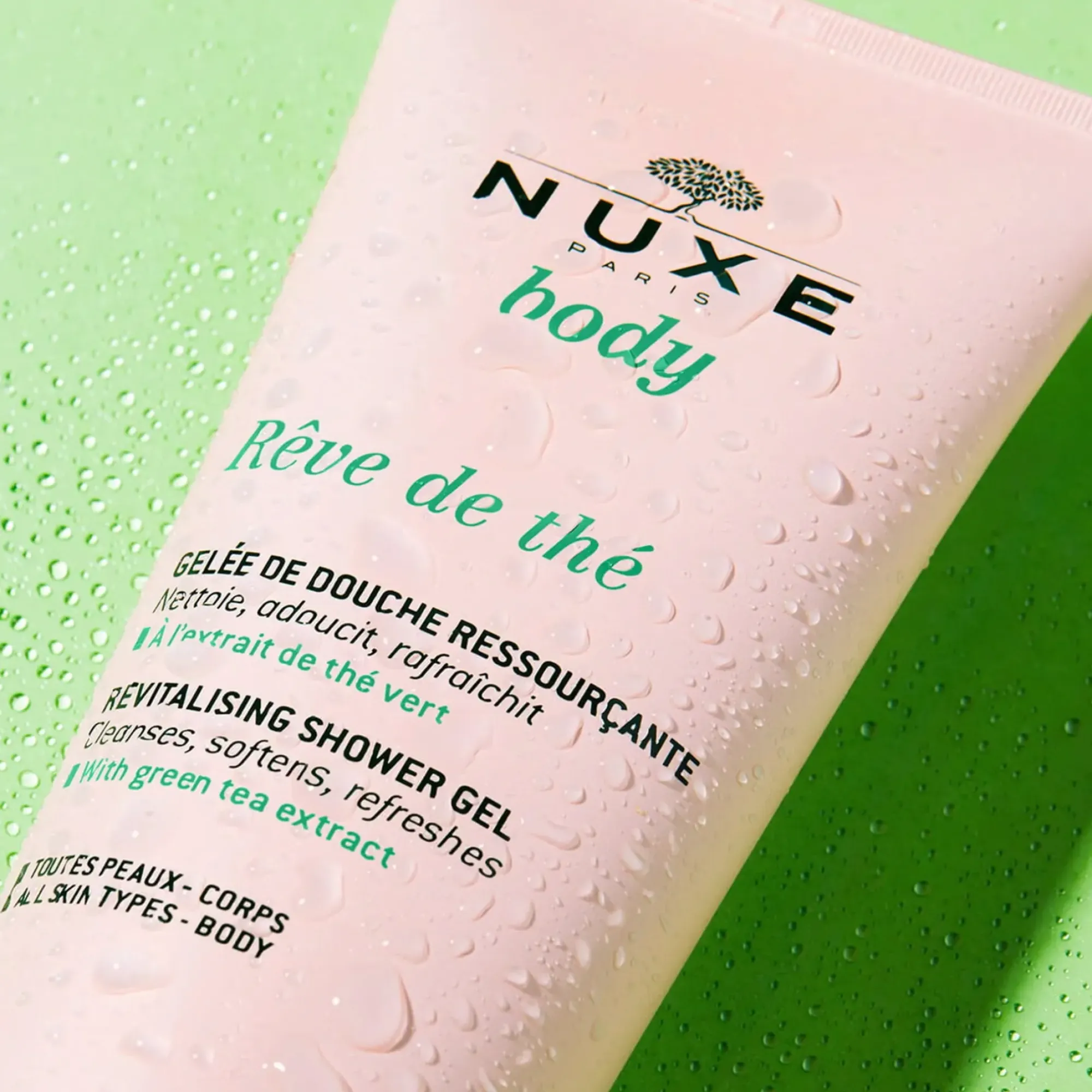 NUXE Duo Gelées de Douche Ressourçantes, Rêve de thé Hot
