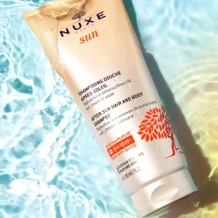 NUXE Duo Lait Solaire Fondant Haute Protection SPF30 150ml et Shampooing Douche après-soleil 100ml offert New