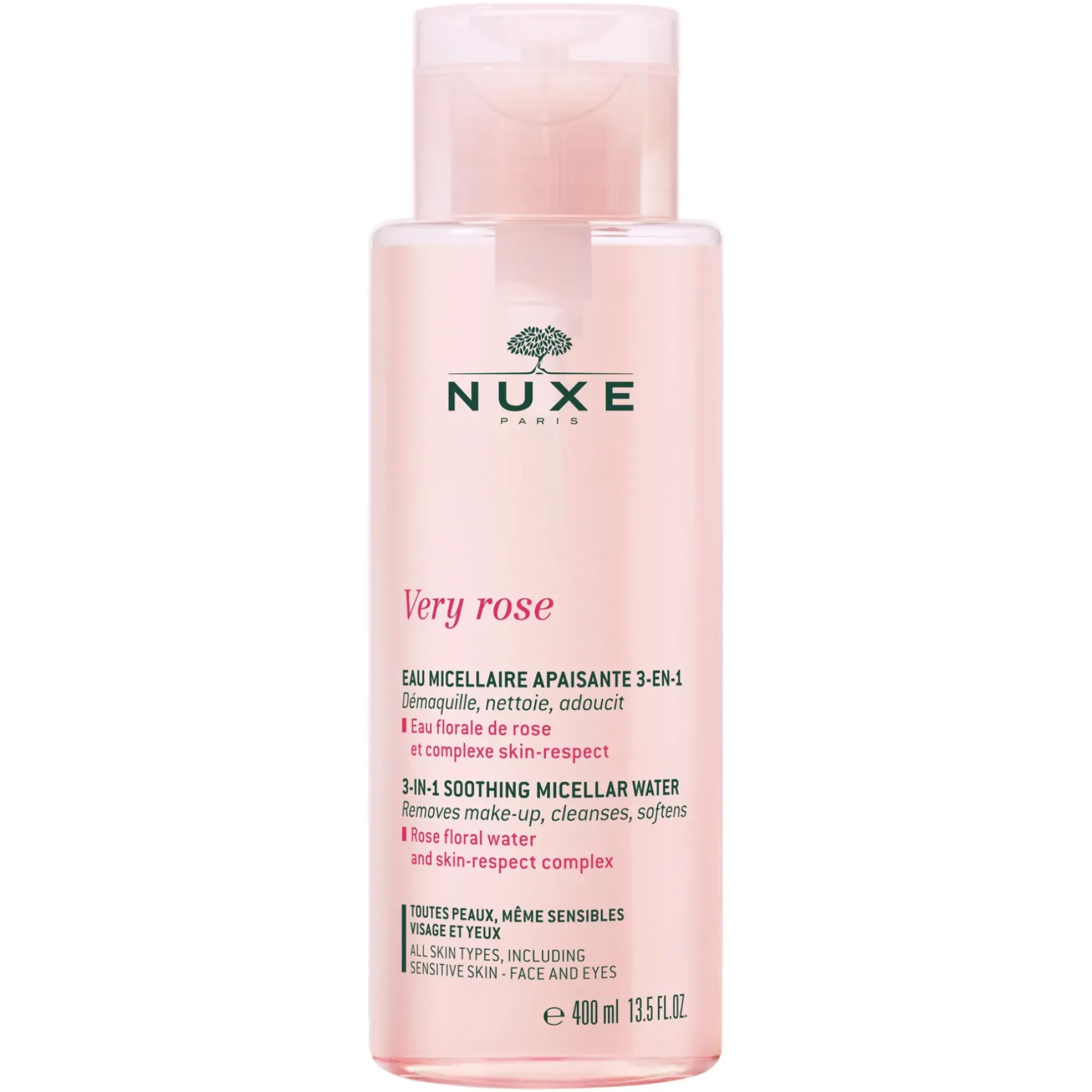 NUXE Eau Micellaire Apaisante 3-en-1 - ancienne formule Hot