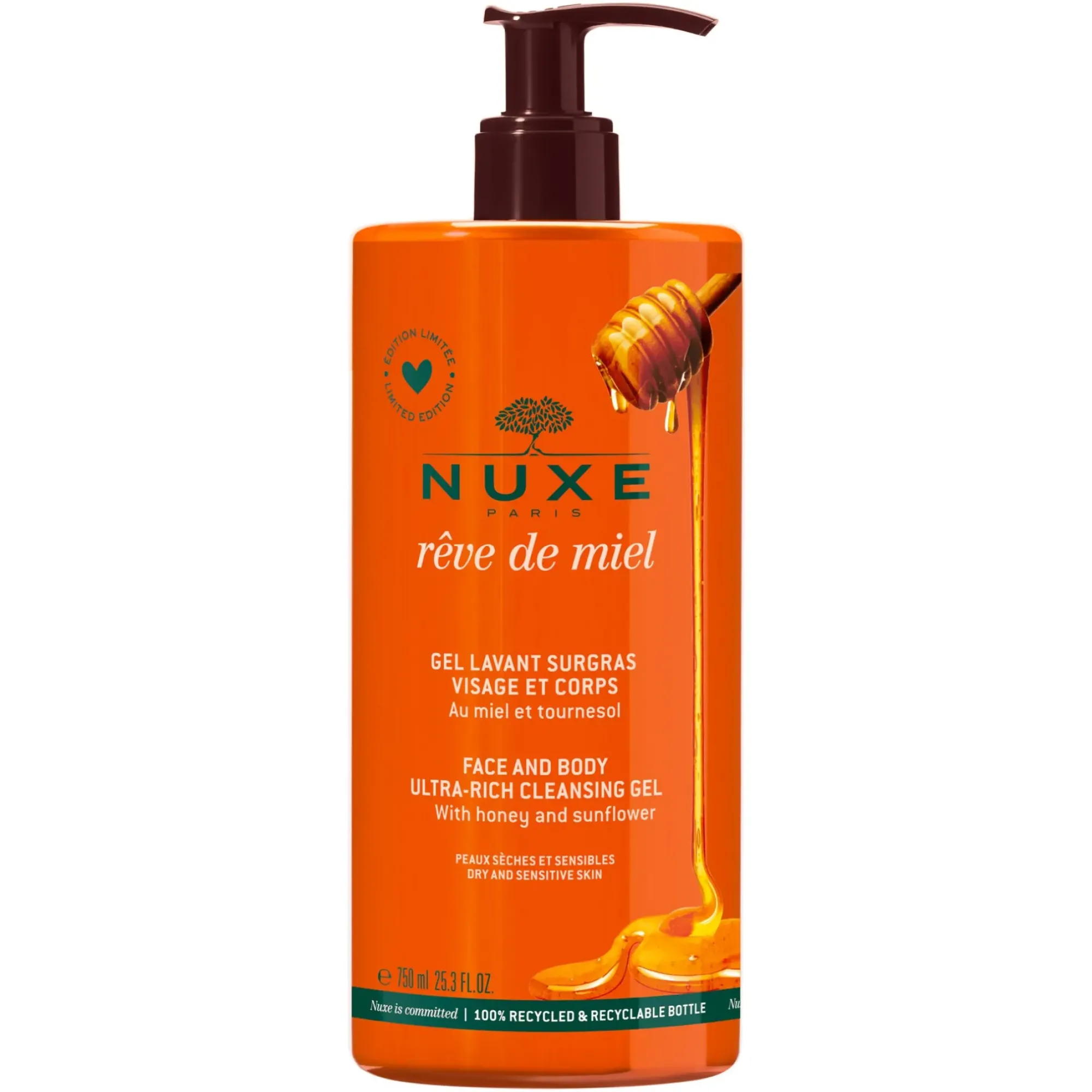 NUXE Gel Lavant Surgras visage et corps Cheap
