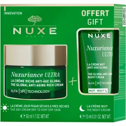 NUXE Kit Anti-Âge Global Peaux Sèches, Nuxuriance Ultra Hot